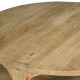 BIG Round Reclaimed Wood Coffee Table